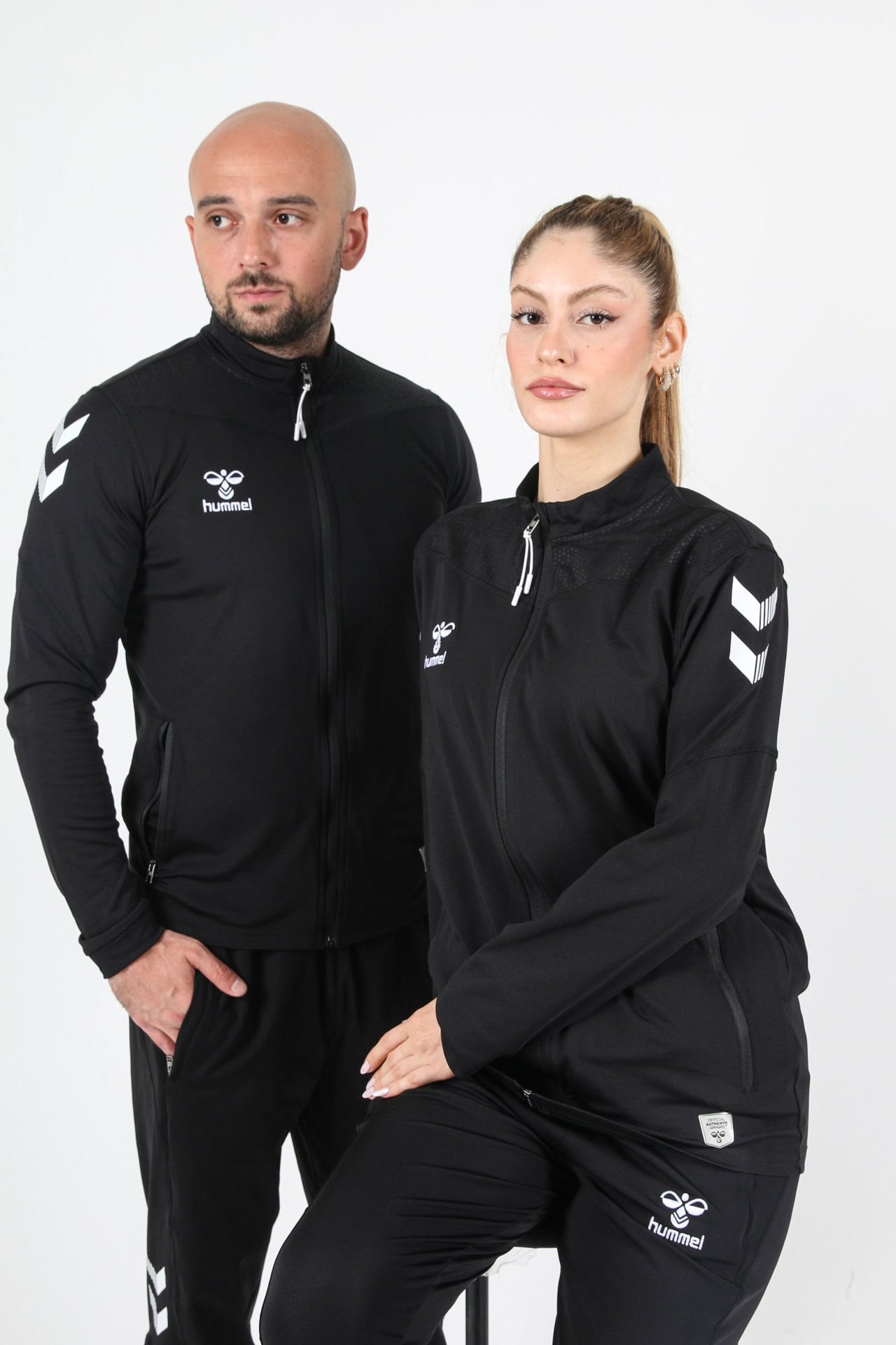 Hummel Oregon Kamp Eşofman Üstü Siyah
