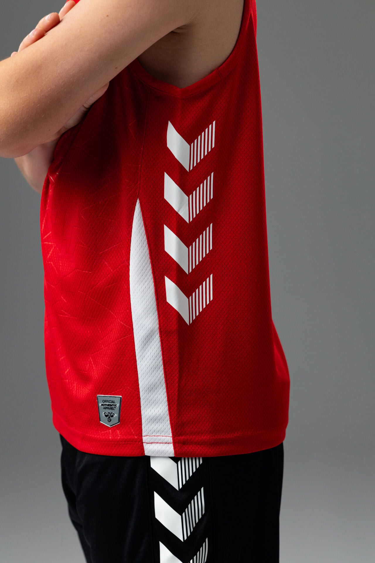 Hummel Dream Kolsuz Antrenman Tişört Kırmızı