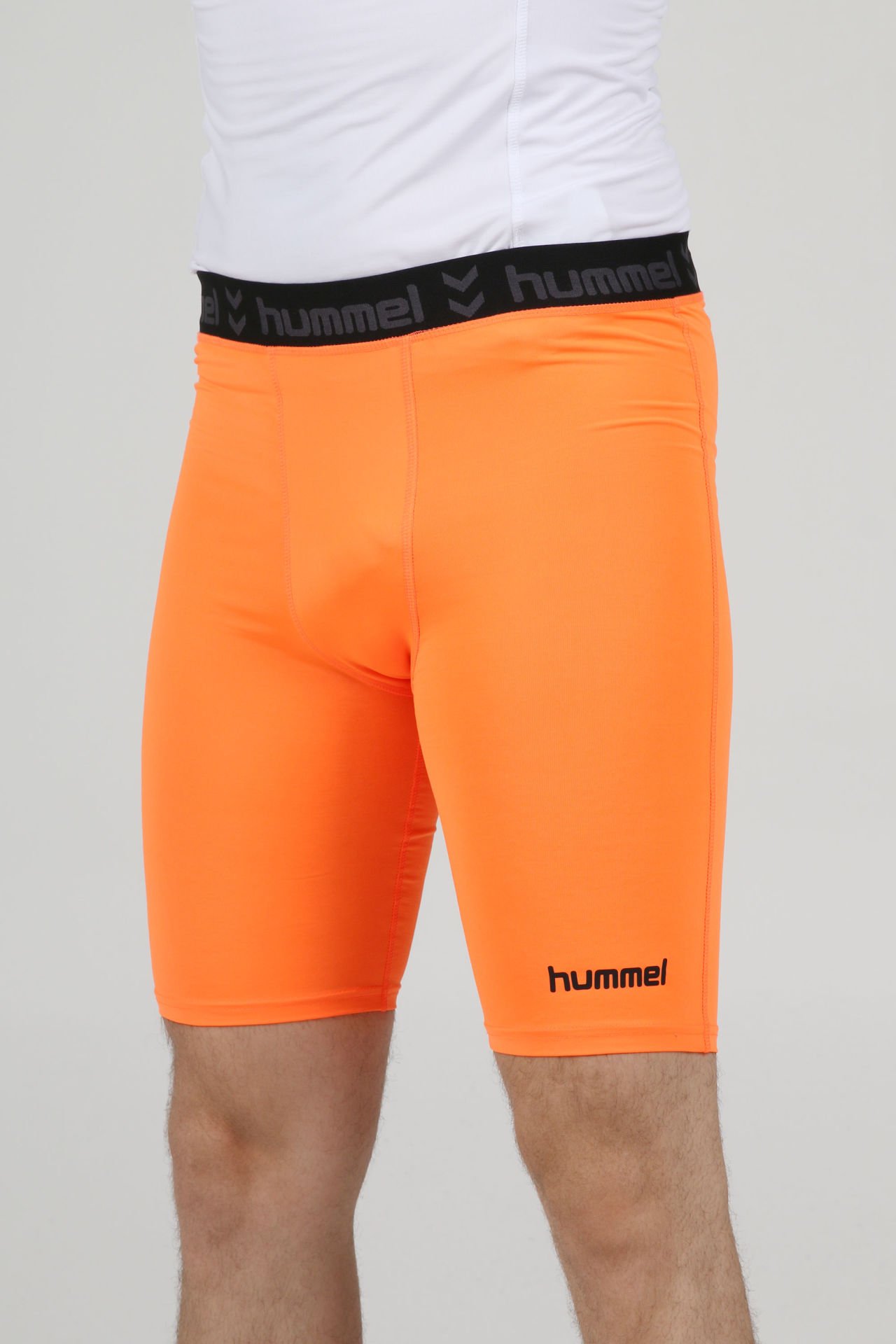 Hummel Undear Kısa Tayt Neon Turuncu