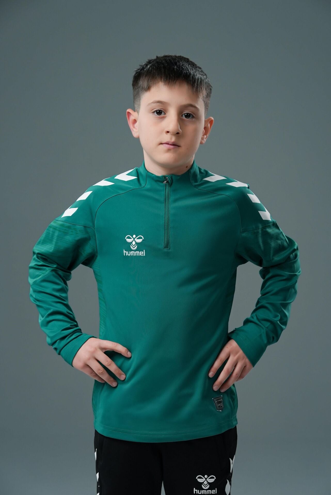 Hummel Line Eşofman Altı Siyah Jr