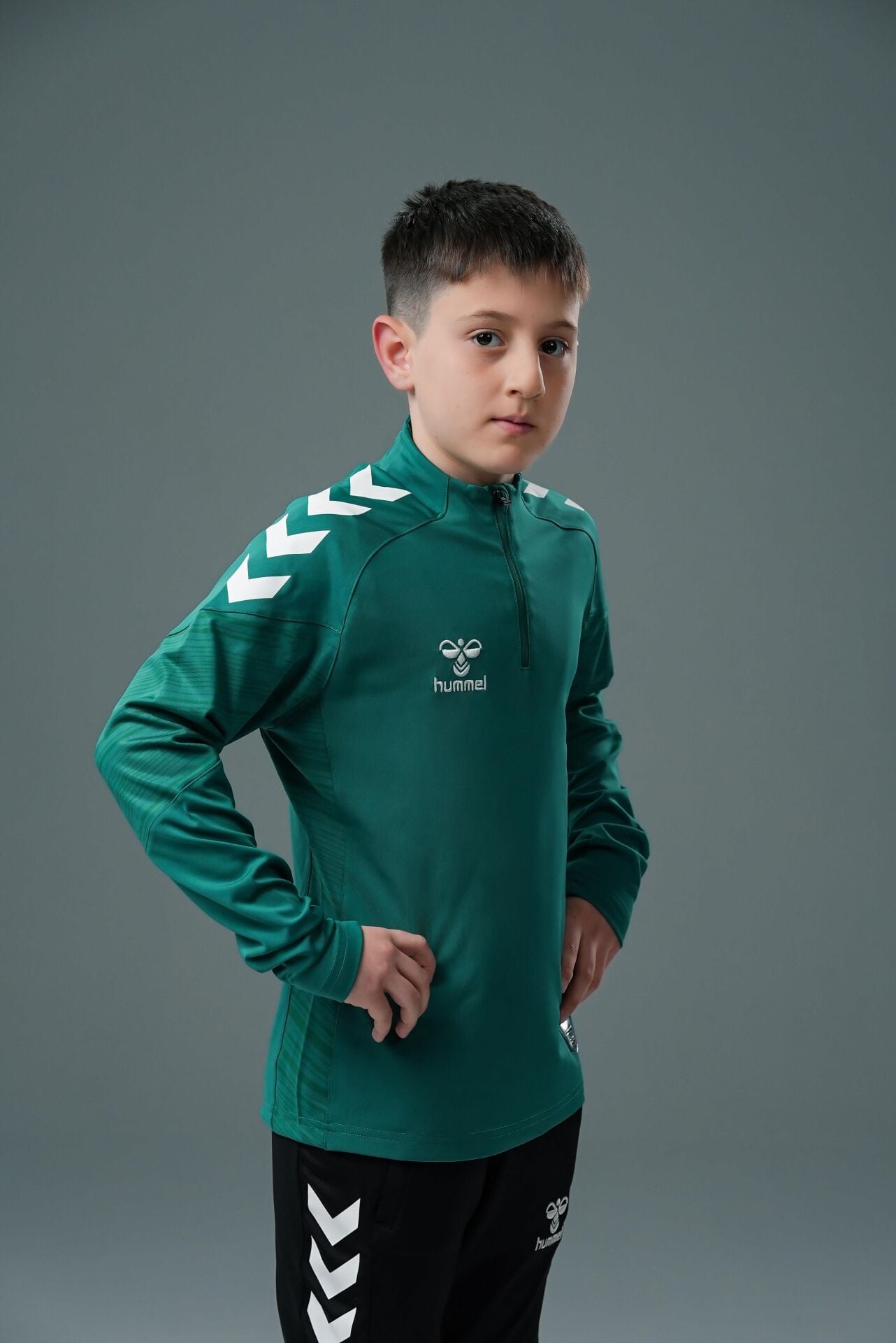 Hummel Line Eşofman Altı Siyah Jr