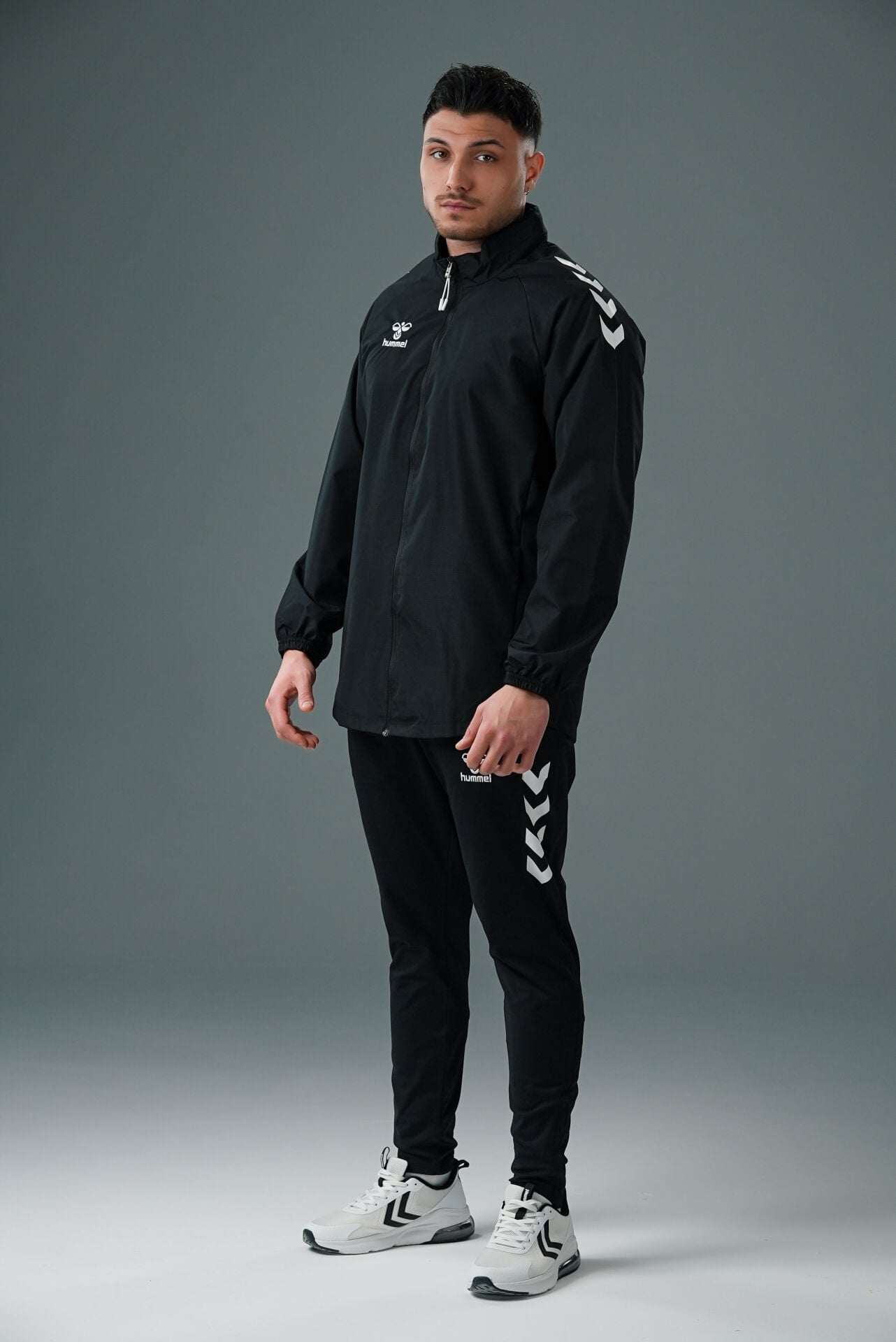 Hummel Line Yağmurluk Siyah