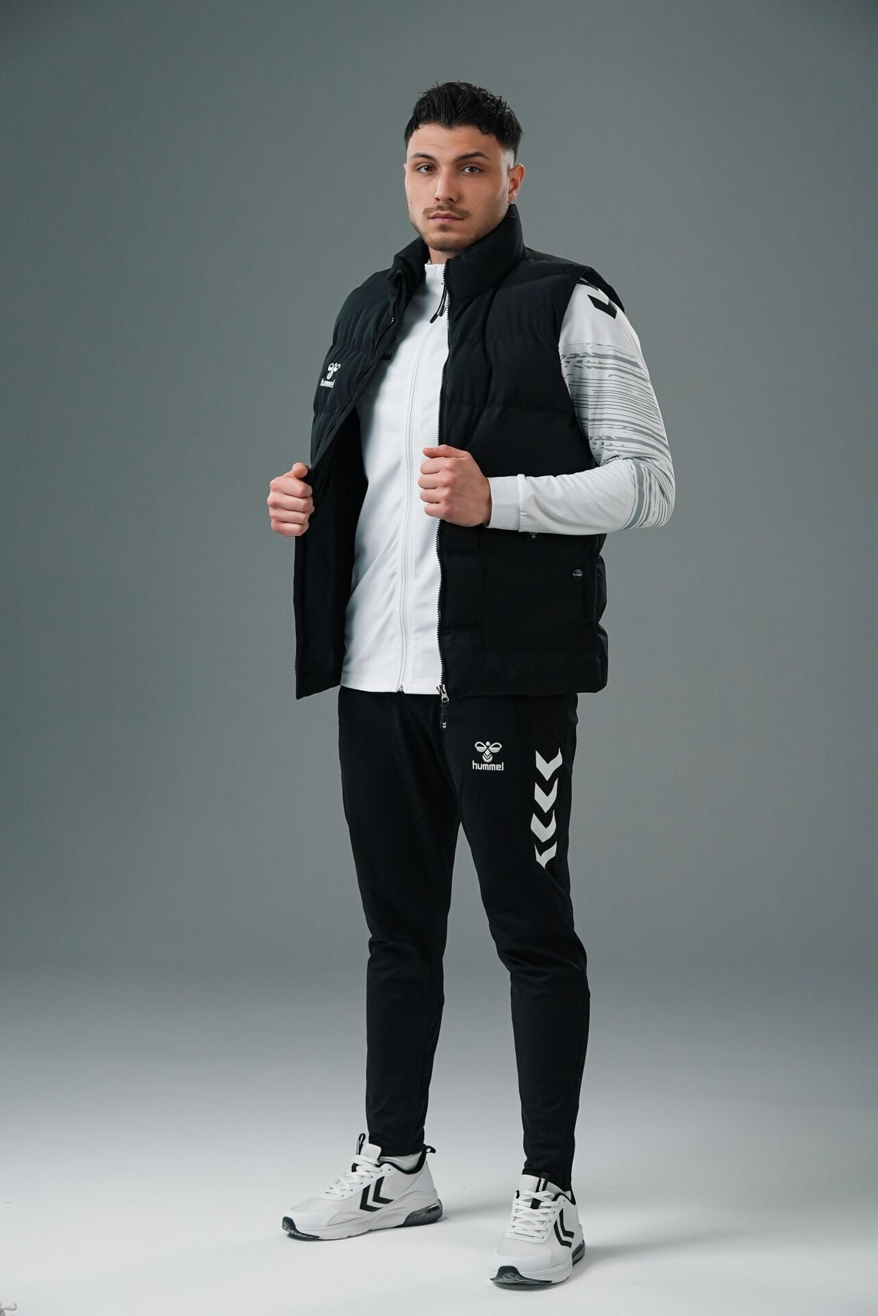 Hummel Line Şişme Yelek Siyah