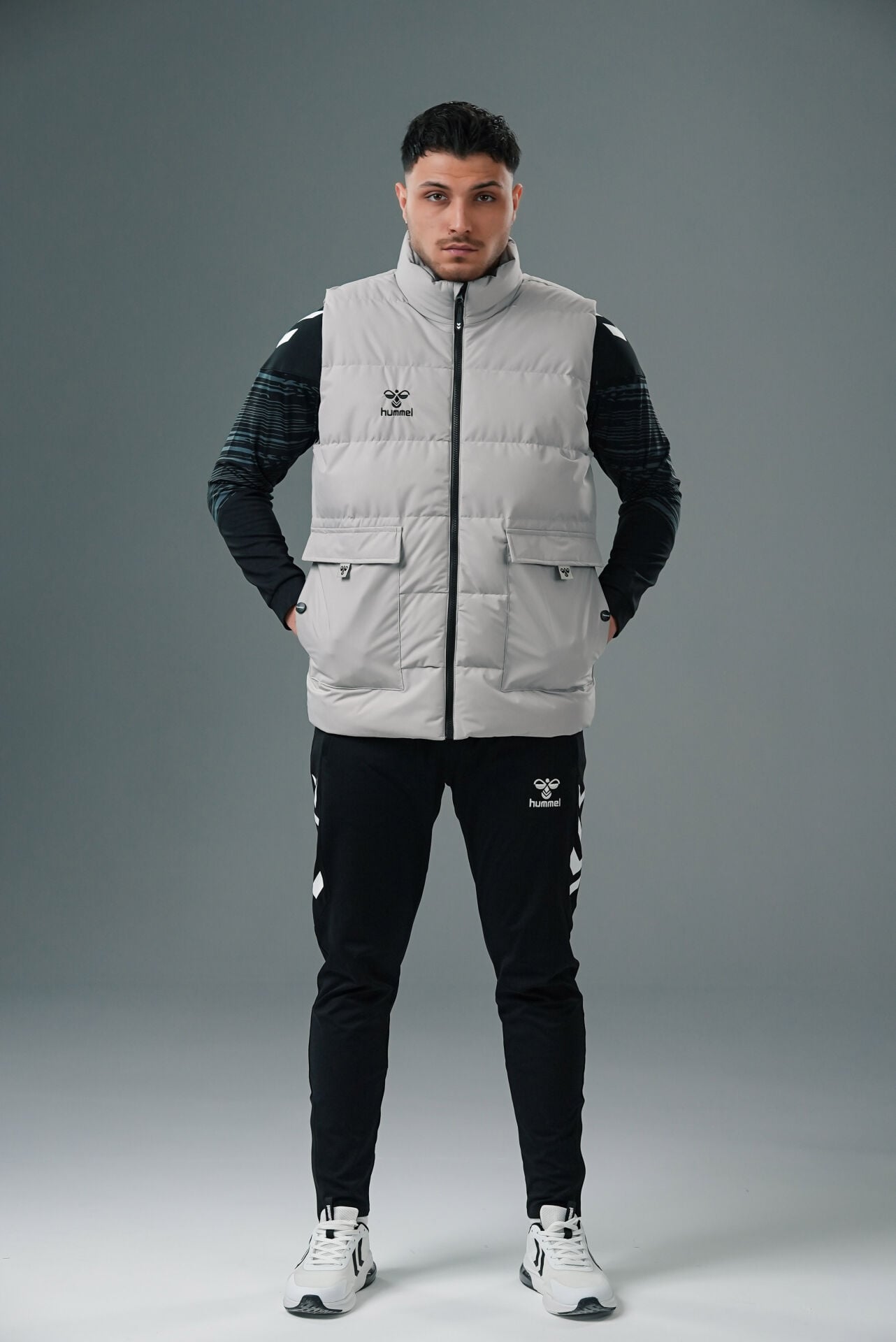 Hummel Line Şişme Yelek Bej