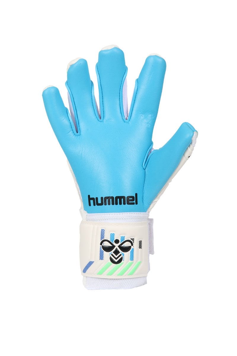 Hummel Pro Kaleci Eldiveni Beyaz Mavi