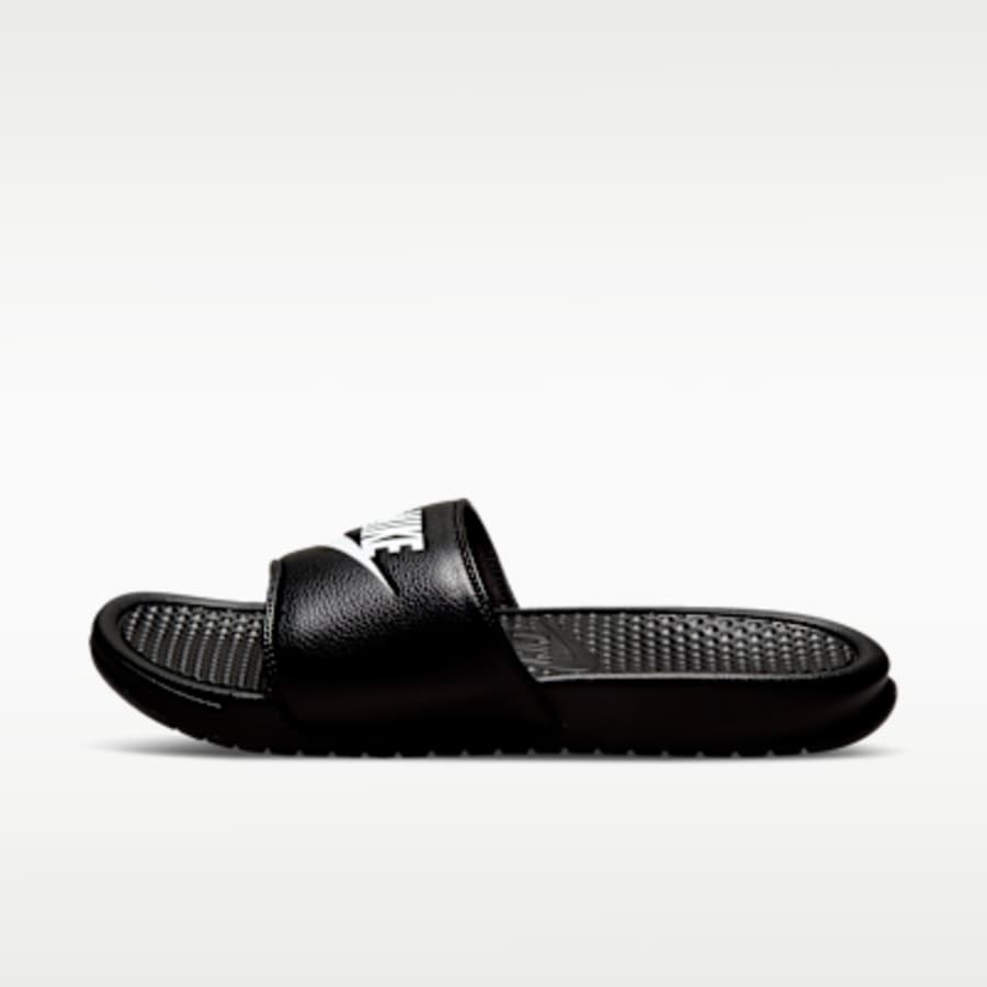Nike Benassi JDI Erkek Slides - Siyah Kombin