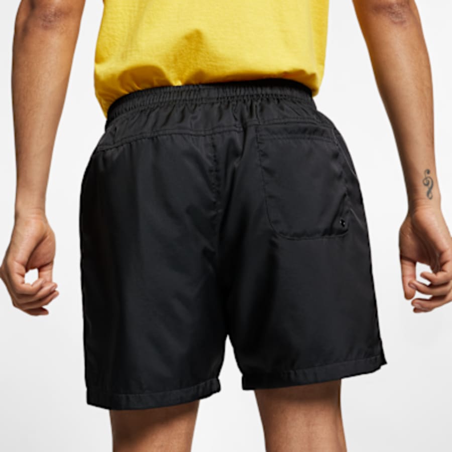 Nike Sportswear Erkek Woven Flow Şort - Siyah Kombin