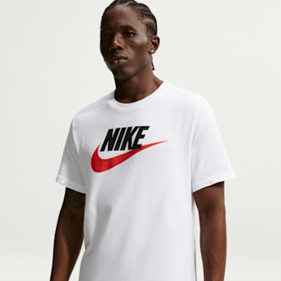 Nike Sportswear Erkek Tişört - Beyaz Kombin