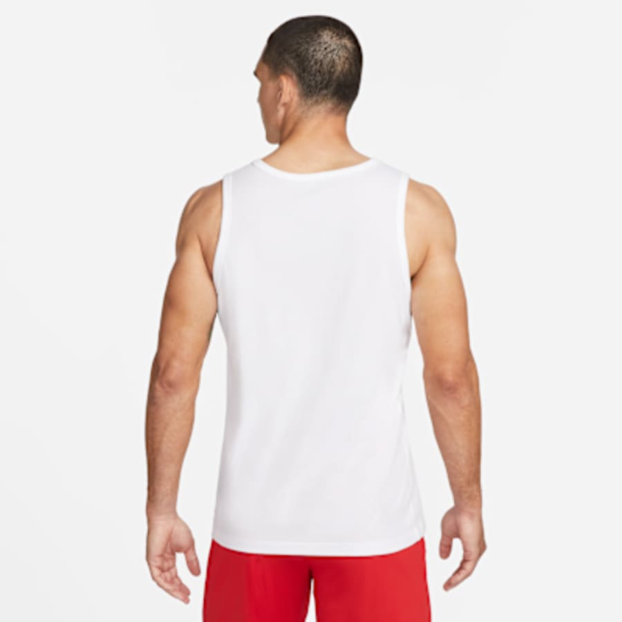 Nike Dri-FIT Erkek Training Atlet - Beyaz Kombin