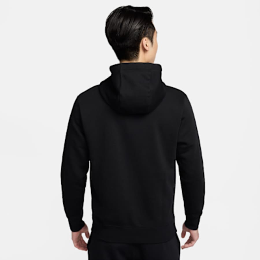 Nike Sportswear Club Fleece Pullover Sweatshirt - Siyah