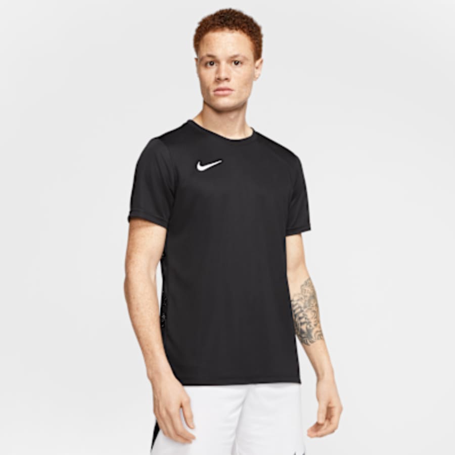 Nike Dri-FIT Park 7 JBY Erkek Soccer Forma - Siyah Kombin