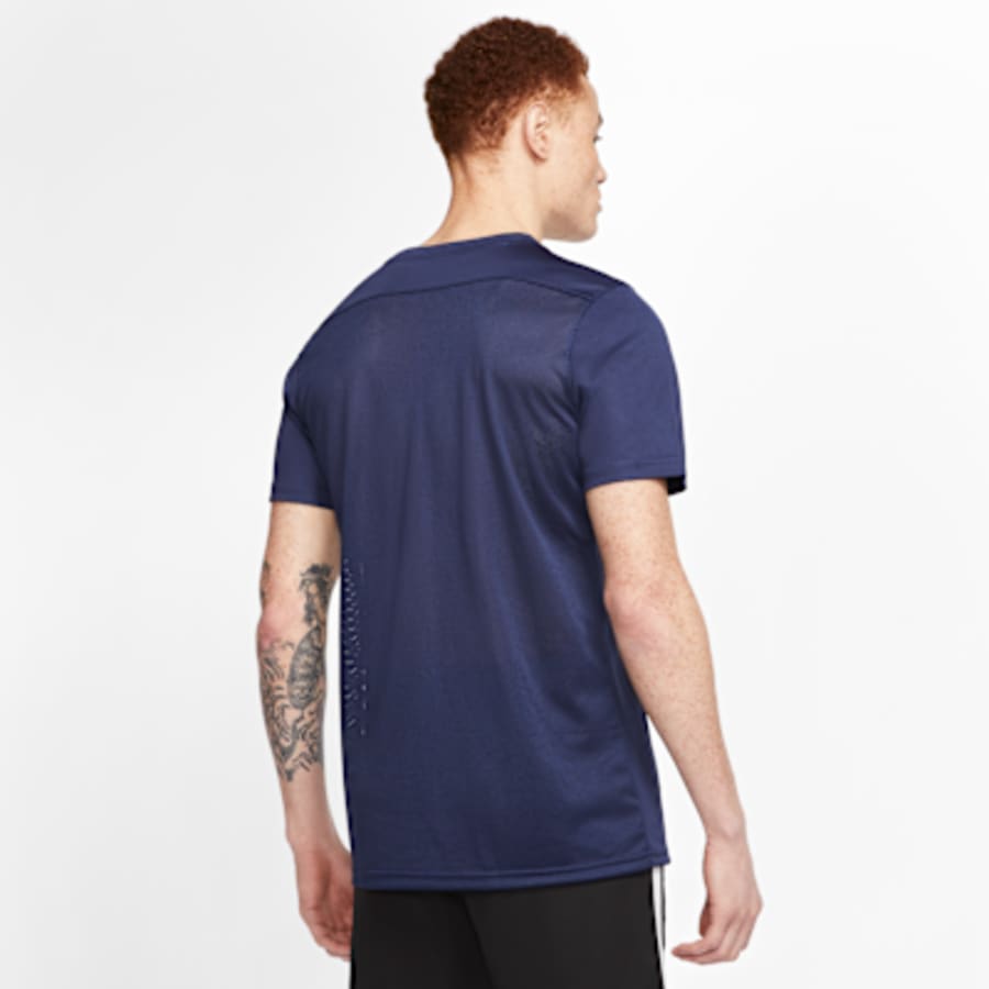 Nike Dri-FIT Park 7 JBY Erkek Soccer Forma - Lacivert Kombin