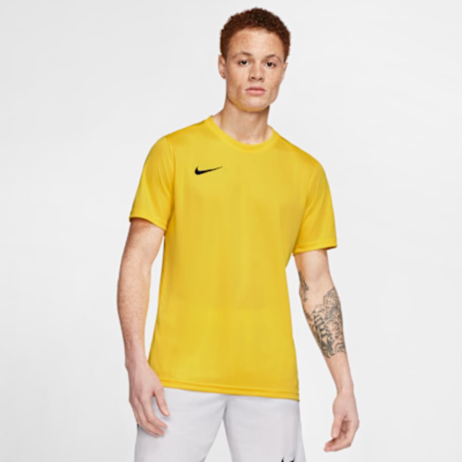 Nike Dri-FIT Park 7 JBY Erkek Soccer Forma - Sarı Kombin