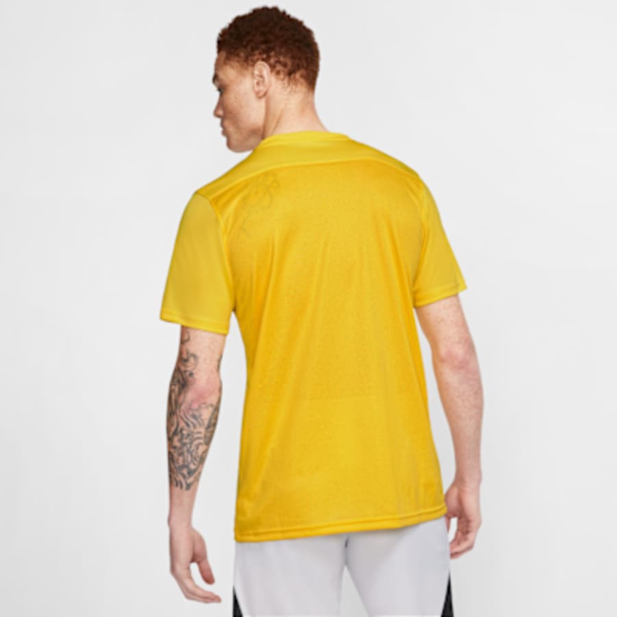 Nike Dri-FIT Park 7 JBY Erkek Soccer Forma - Sarı Kombin