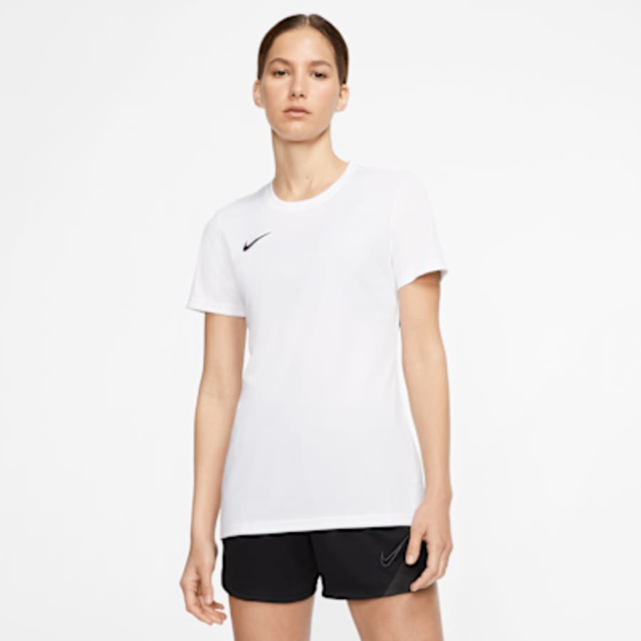 Nike Dri-FIT Park 7 JBY Kadın Soccer Forma - Beyaz Kombin