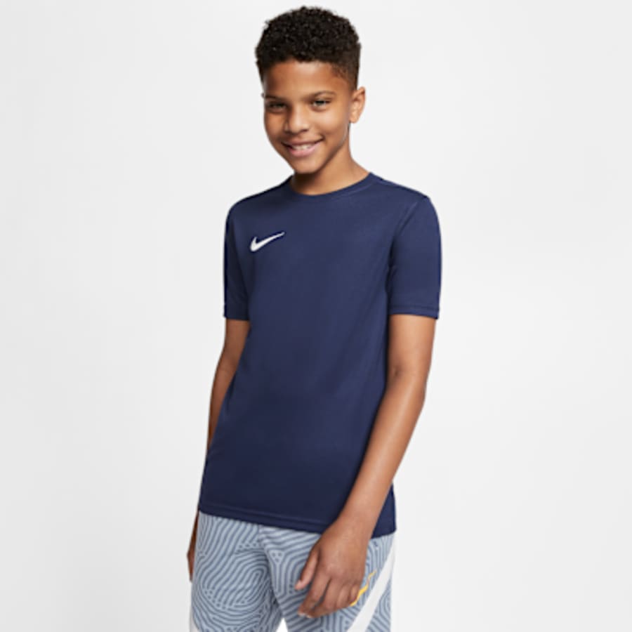 Nike Dri-FIT Park 7 Çocuk Soccer Forma - Lacivert Kombin