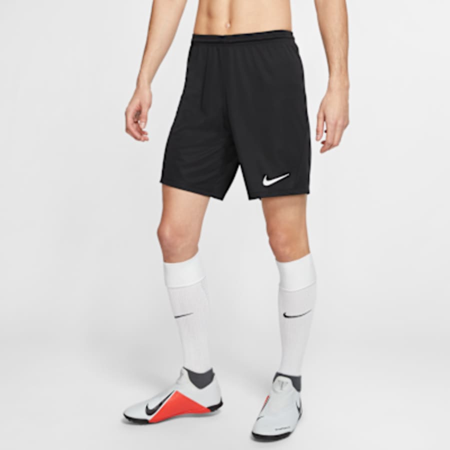 Nike Dri-FIT Park 3 Erkek Knit Soccer Şort - Siyah Kombin