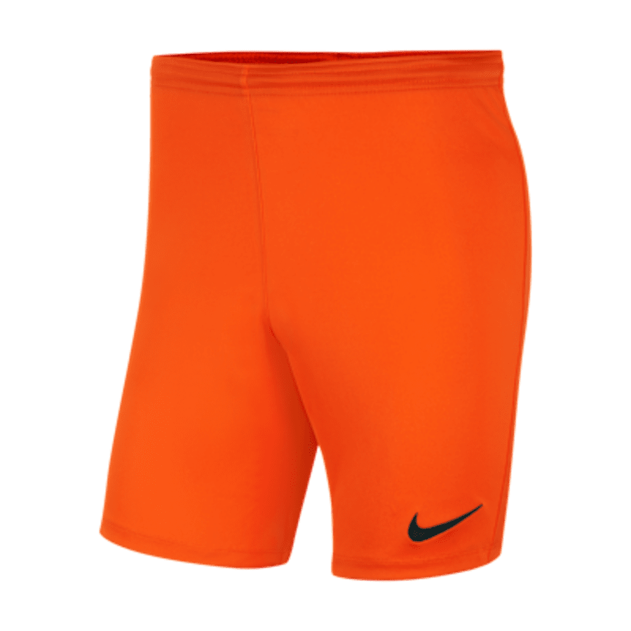 Nike Dri-FIT Park 3 Erkek Knit Soccer Şort - Turuncu Kombin