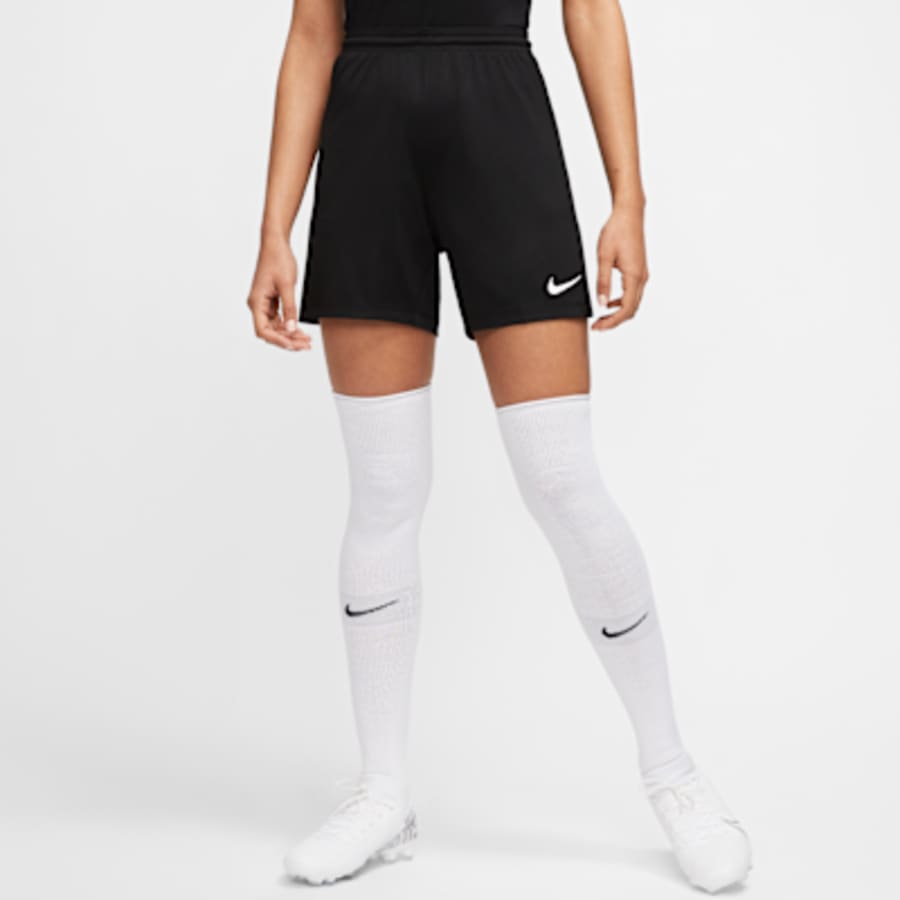 Nike Dri-FIT Park 3 Kadın Knit Soccer Şort - Siyah Kombin