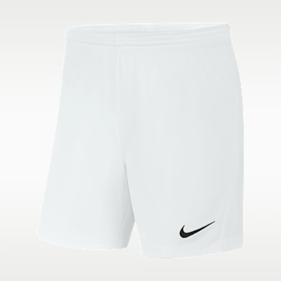 Nike Dri-FIT Park 3 Kadın Knit Soccer Şort - Beyaz Kombin