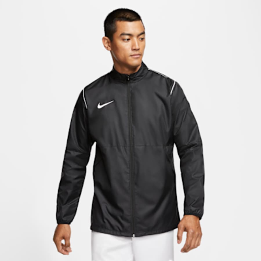 Nike Repel Erkek Woven Soccer Mont - Siyah Kombin