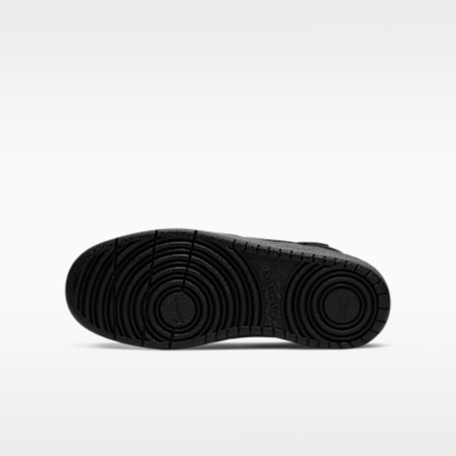 Nike Court Borough Mid 2 Çocuk Ayakkabı - Siyah