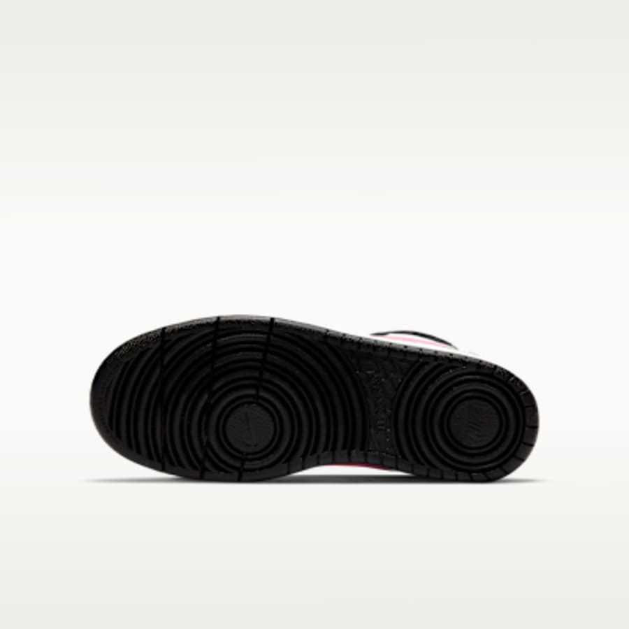Nike Court Borough Mid 2 Çocuk Ayakkabı - Siyah Kombin