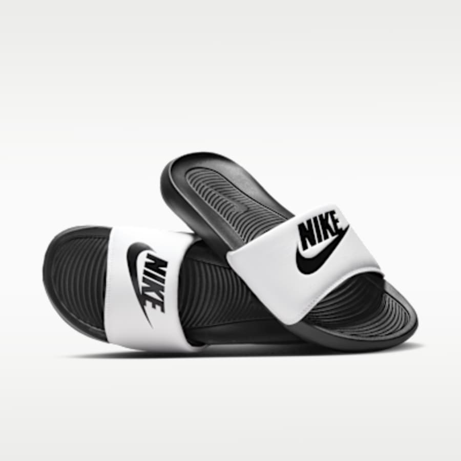 Nike Victori One Erkek Slides - Siyah Kombin