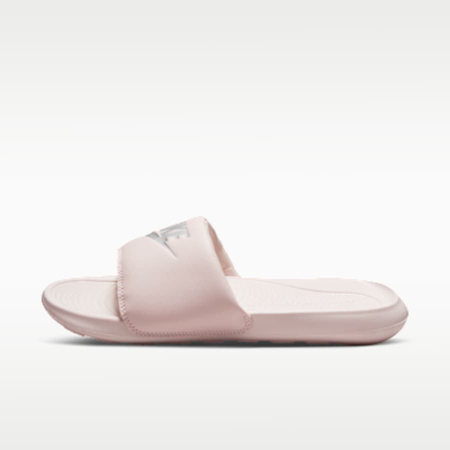 Nike Victori One Kadın Slides - Pembe Kombin