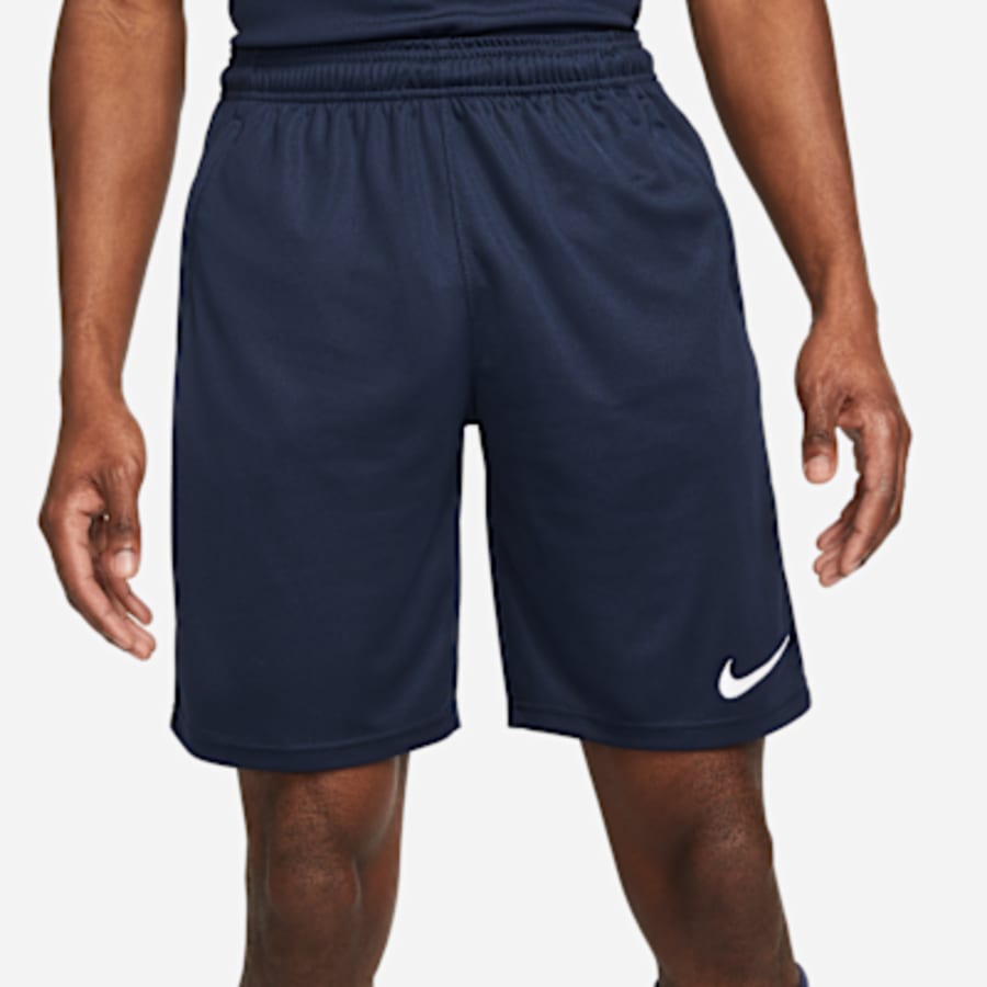 Nike Dri-FIT Park Erkek Knit Soccer Şort - Lacivert Kombin
