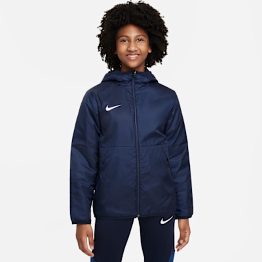 Nike Therma Repel Park Çocuk Soccer Mont - Lacivert Kombin