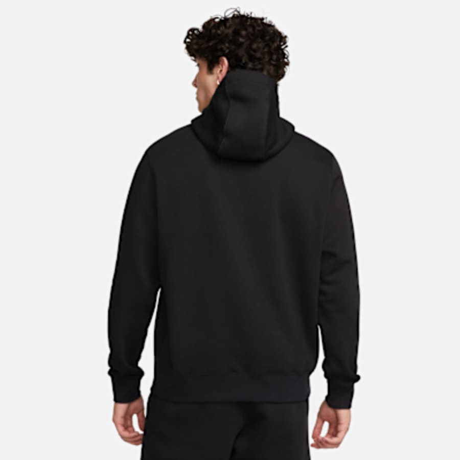 Nike Park Erkek Fleece Pullover Soccer Sweatshirt - Siyah Kombin