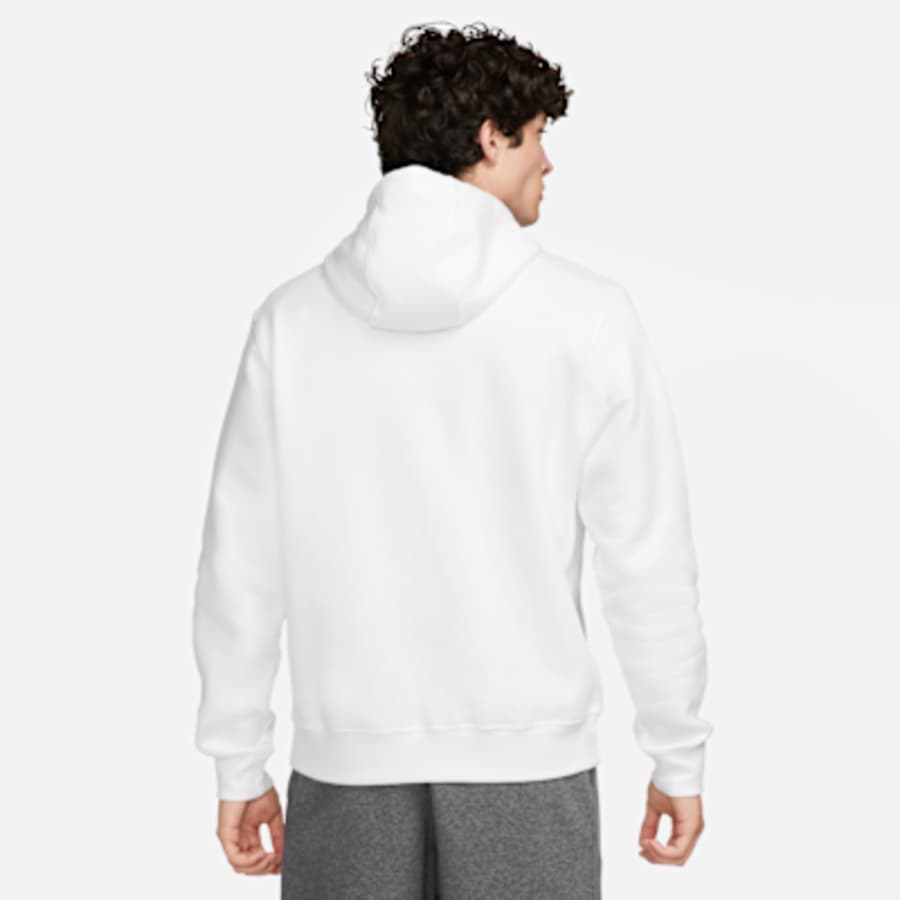 Nike Park Erkek Fleece Pullover Soccer Sweatshirt - Beyaz Kombin
