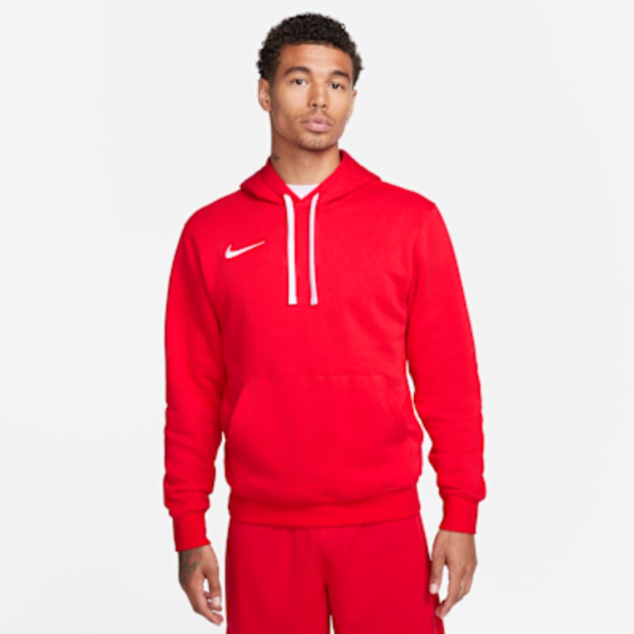 Nike Park Erkek Fleece Pullover Soccer Sweatshirt - Kırmızı Kombin