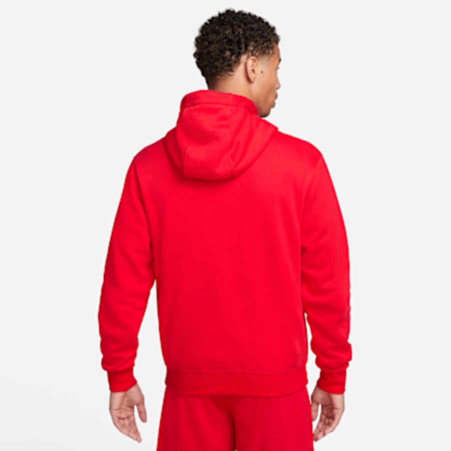 Nike Park Erkek Fleece Pullover Soccer Sweatshirt - Kırmızı Kombin