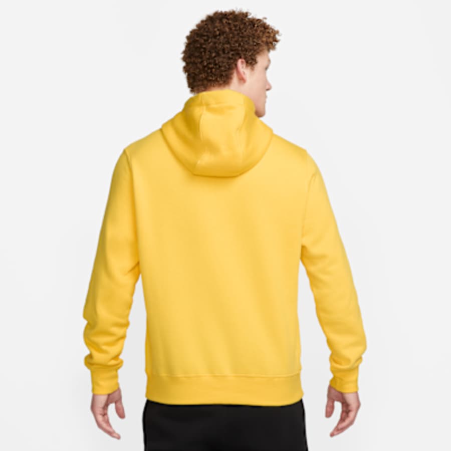 Nike Park Erkek Fleece Pullover Soccer Sweatshirt - Sarı Kombin