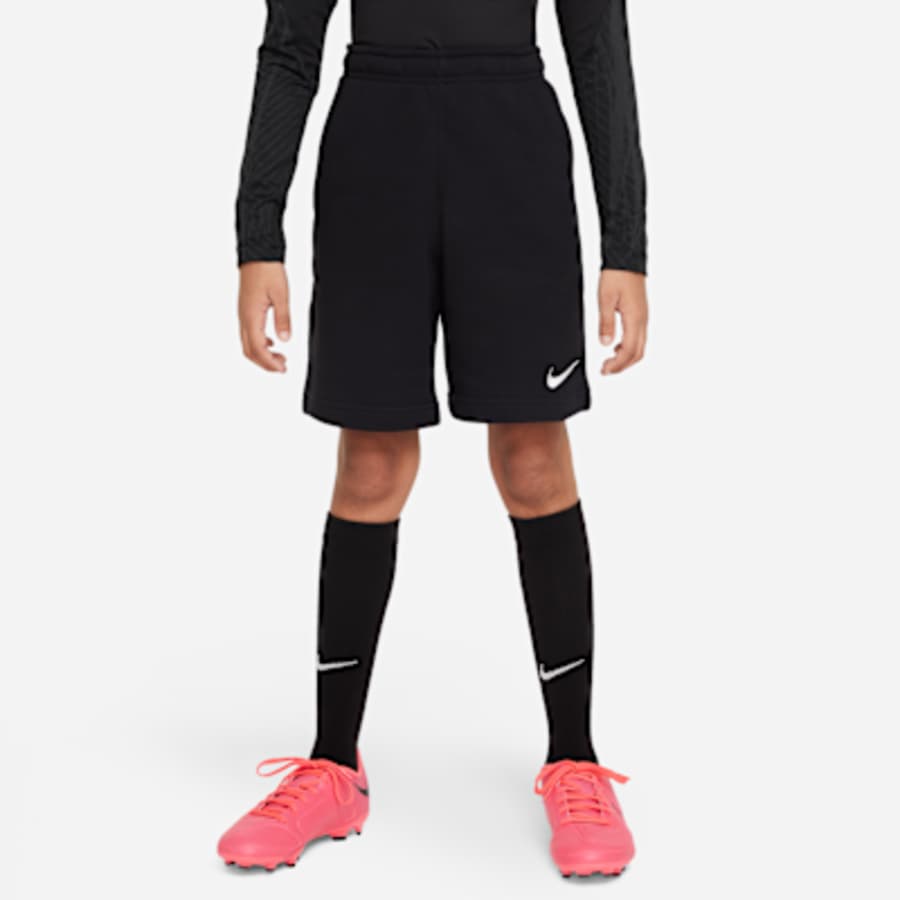 Nike Park Çocuk Fleece Soccer Şort - Siyah Kombin