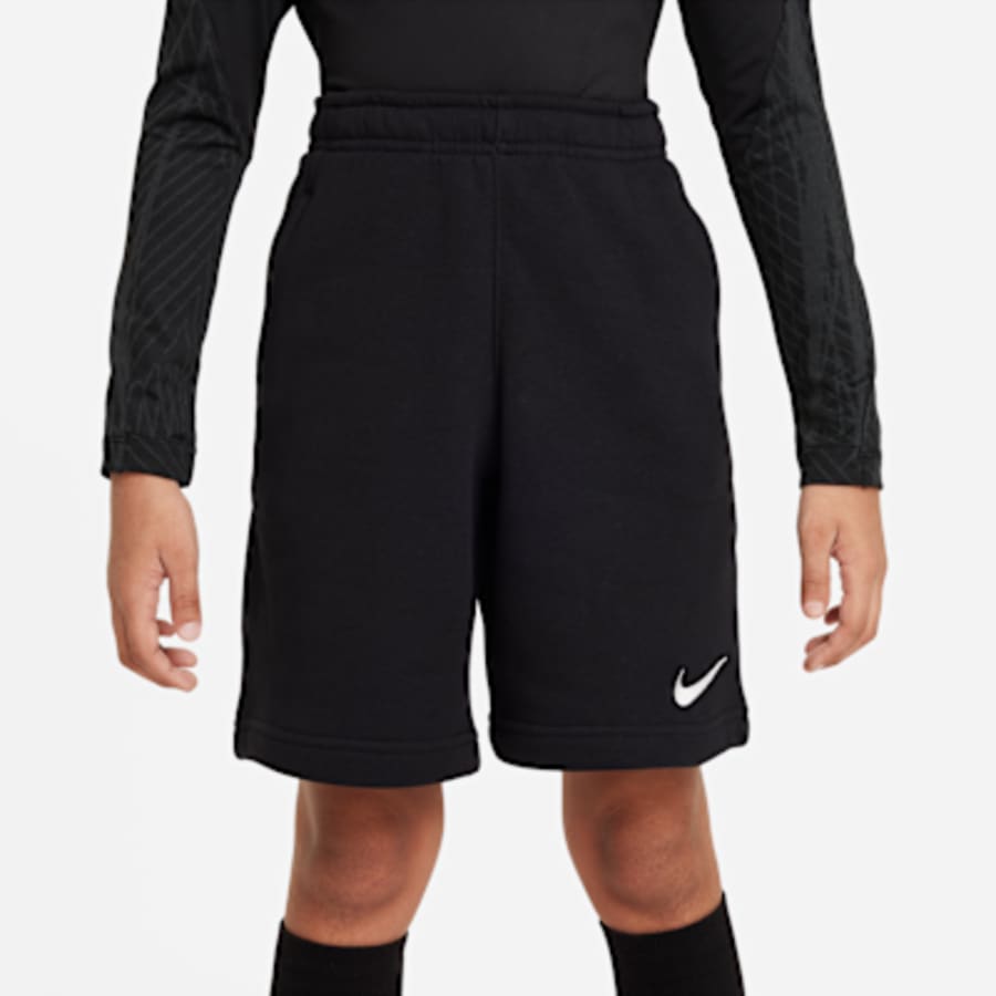 Nike Park Çocuk Fleece Soccer Şort - Siyah Kombin