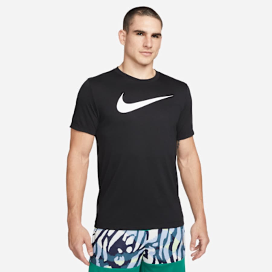 Nike Dri-FIT Park Erkek Soccer Tişört - Siyah Kombin