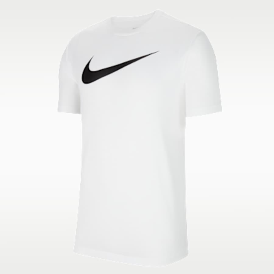 Nike Dri-FIT Park Erkek Soccer Tişört - Beyaz Kombin