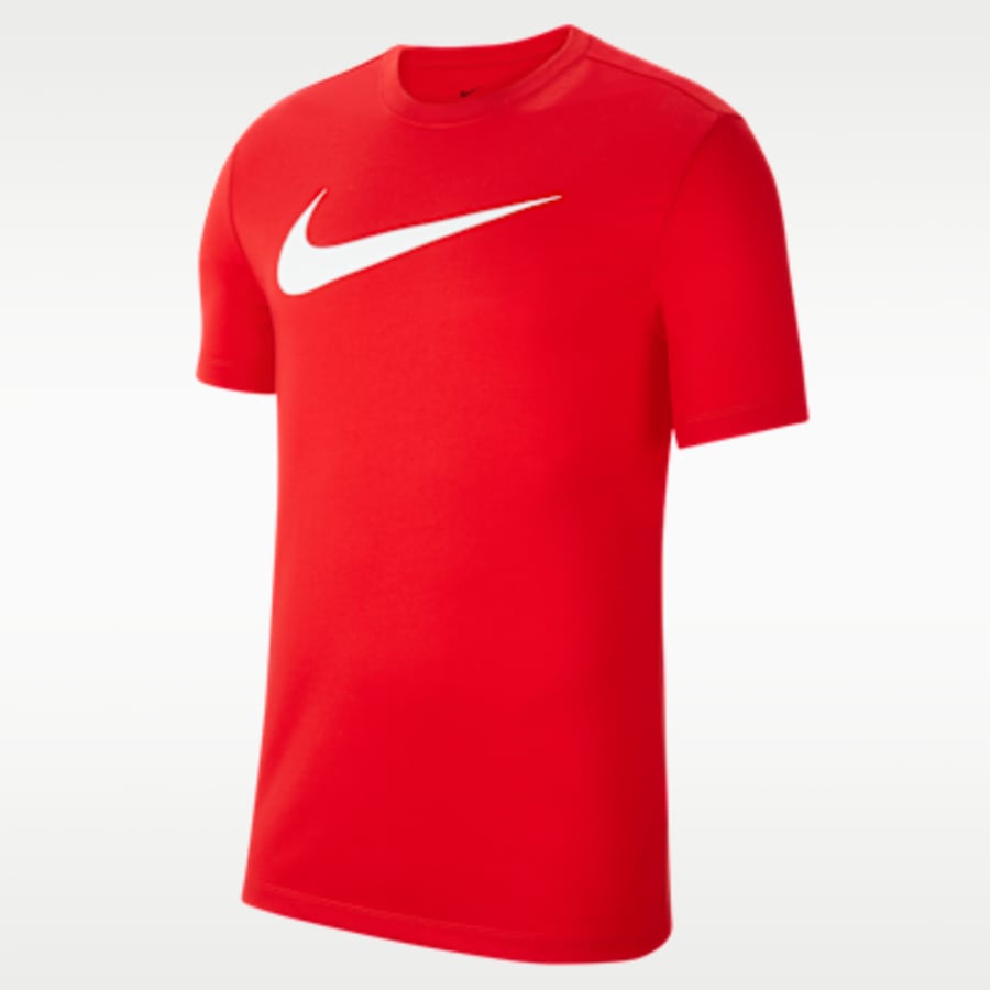 Nike Dri-FIT Park Erkek Soccer Tişört - Kırmızı Kombin