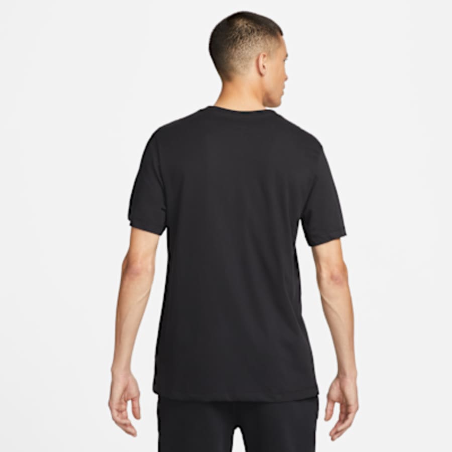 Nike Dri-FIT Park Erkek Soccer Tişört - Siyah Kombin