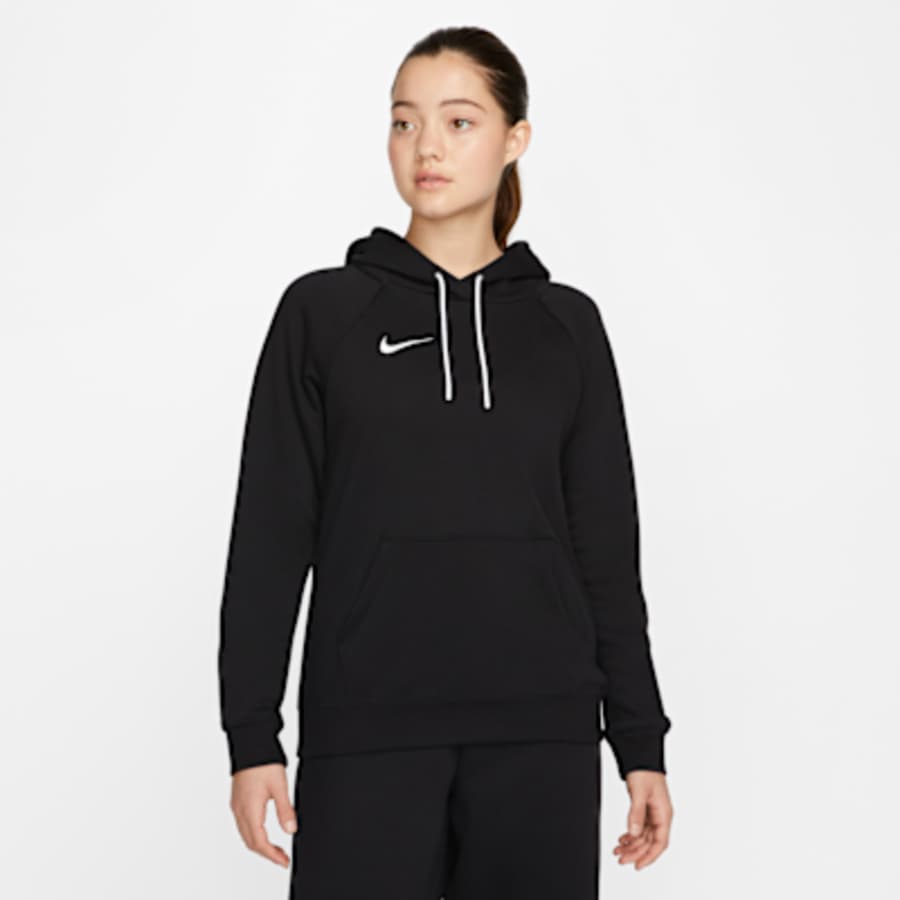 Nike Park Kadın Fleece Pullover Soccer Sweatshirt - Siyah Kombin