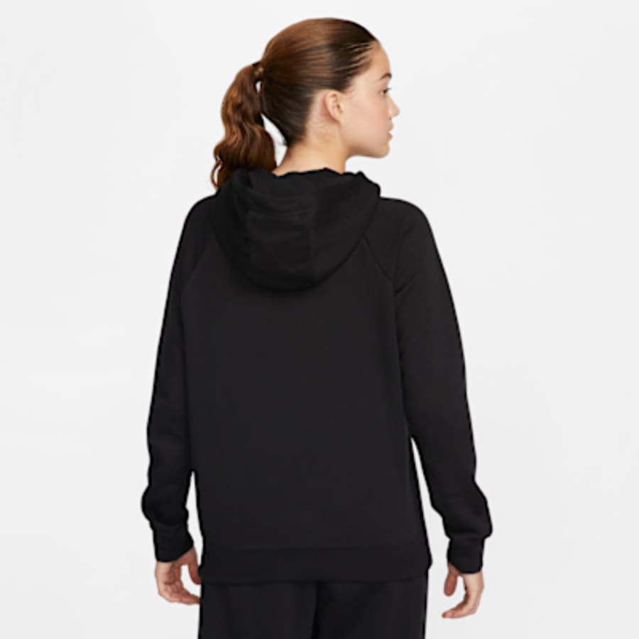 Nike Park Kadın Fleece Pullover Soccer Sweatshirt - Siyah Kombin