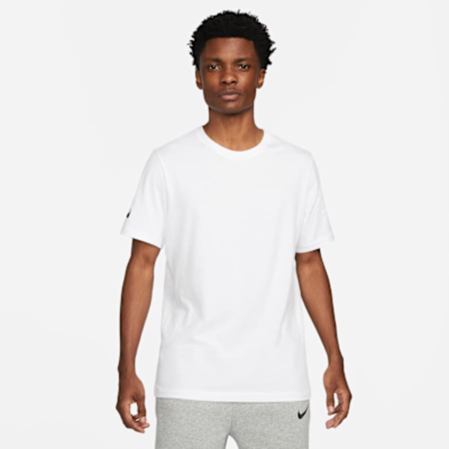 Nike Park Erkek Soccer Tişört - Beyaz Kombin
