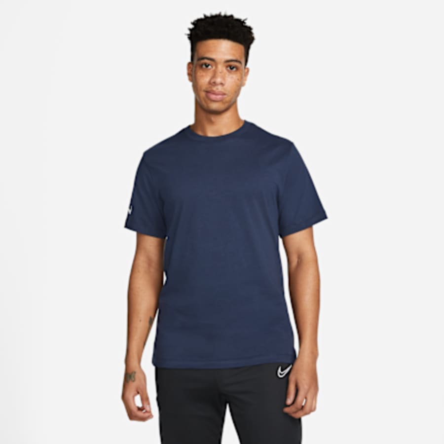 Nike Park Erkek Soccer Tişört - Lacivert Kombin