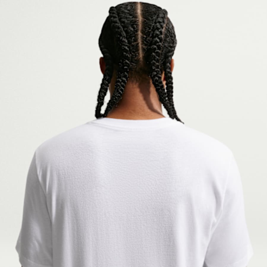 Nike Sportswear Swoosh Erkek Tişört - Beyaz Kombin