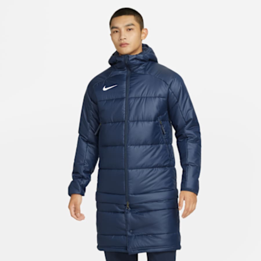 Nike Therma-FIT Academy Pro Erkek 2-in-1 Insulated Soccer Mont - Lacivert