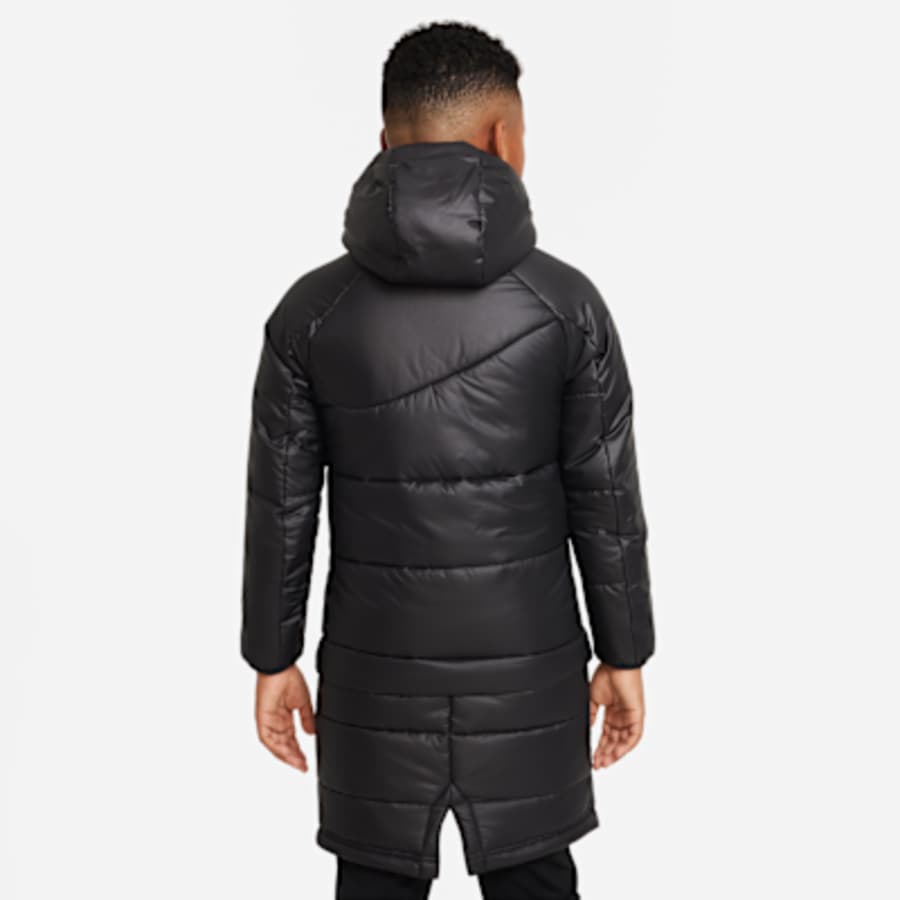 Nike Therma-FIT Academy Pro Çocuk 2-in-1 Insulated Soccer Mont - Siyah Kombin