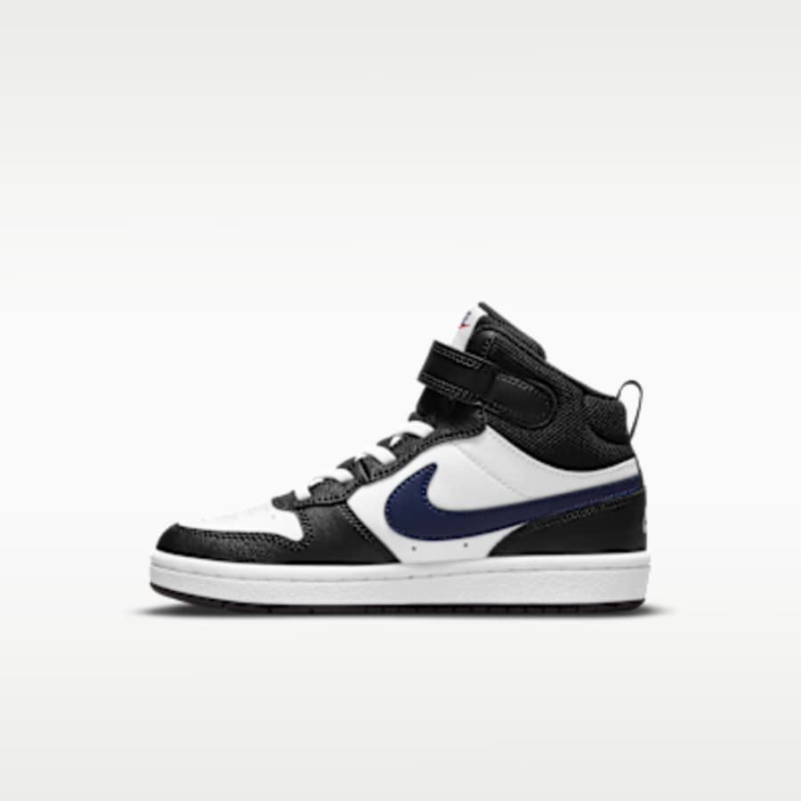 Nike Court Borough Mid 2 Çocuk Ayakkabı - Beyaz Kombin